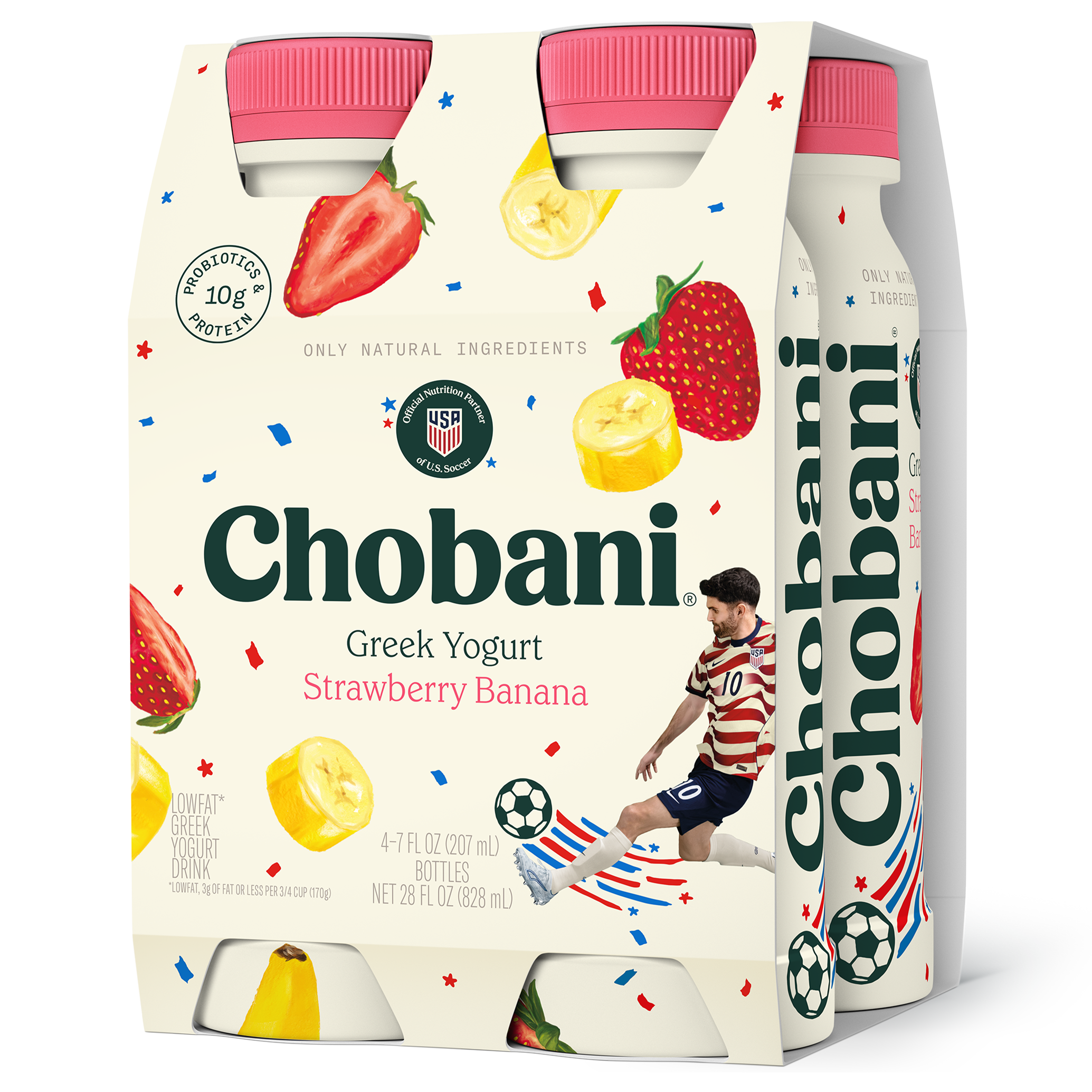 Strawberry Banana - Chobani Greek Yogurt Drinks