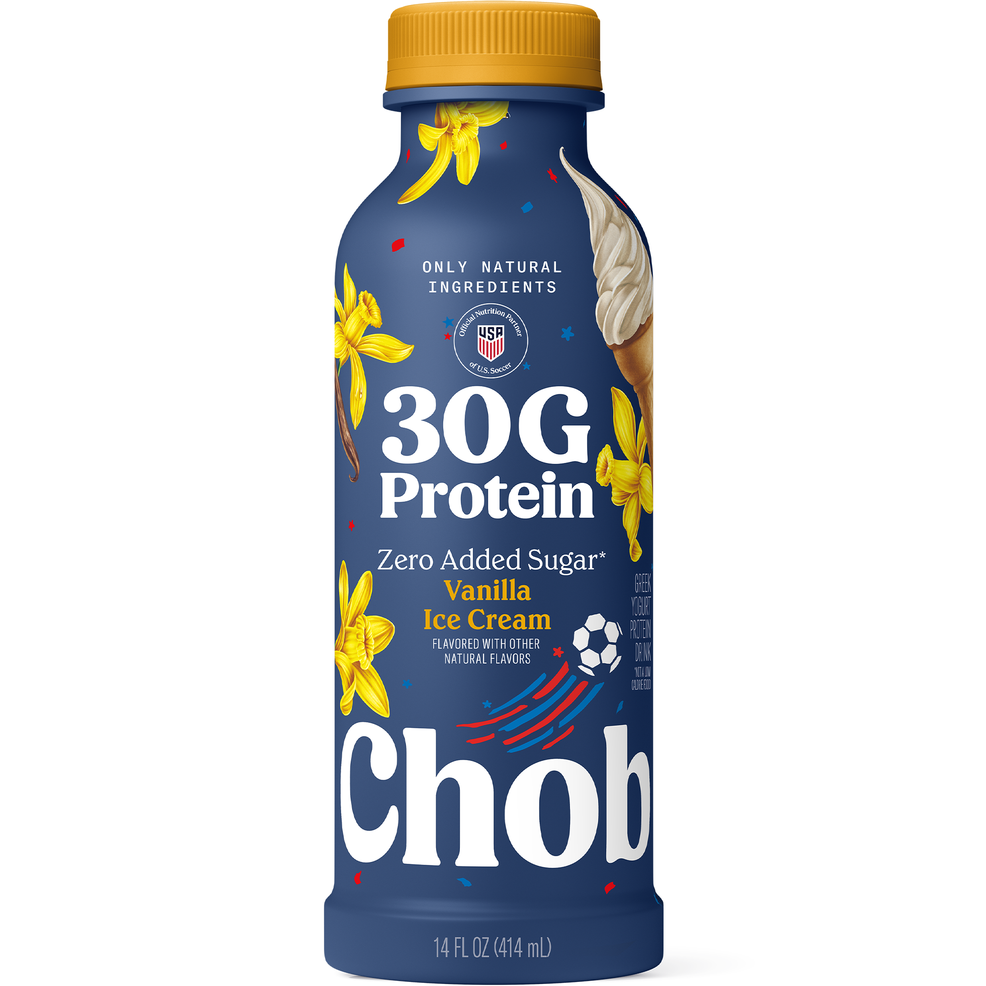 Vanilla Ice Cream - Chobani 30G High Protein Greek Yogurt Drink