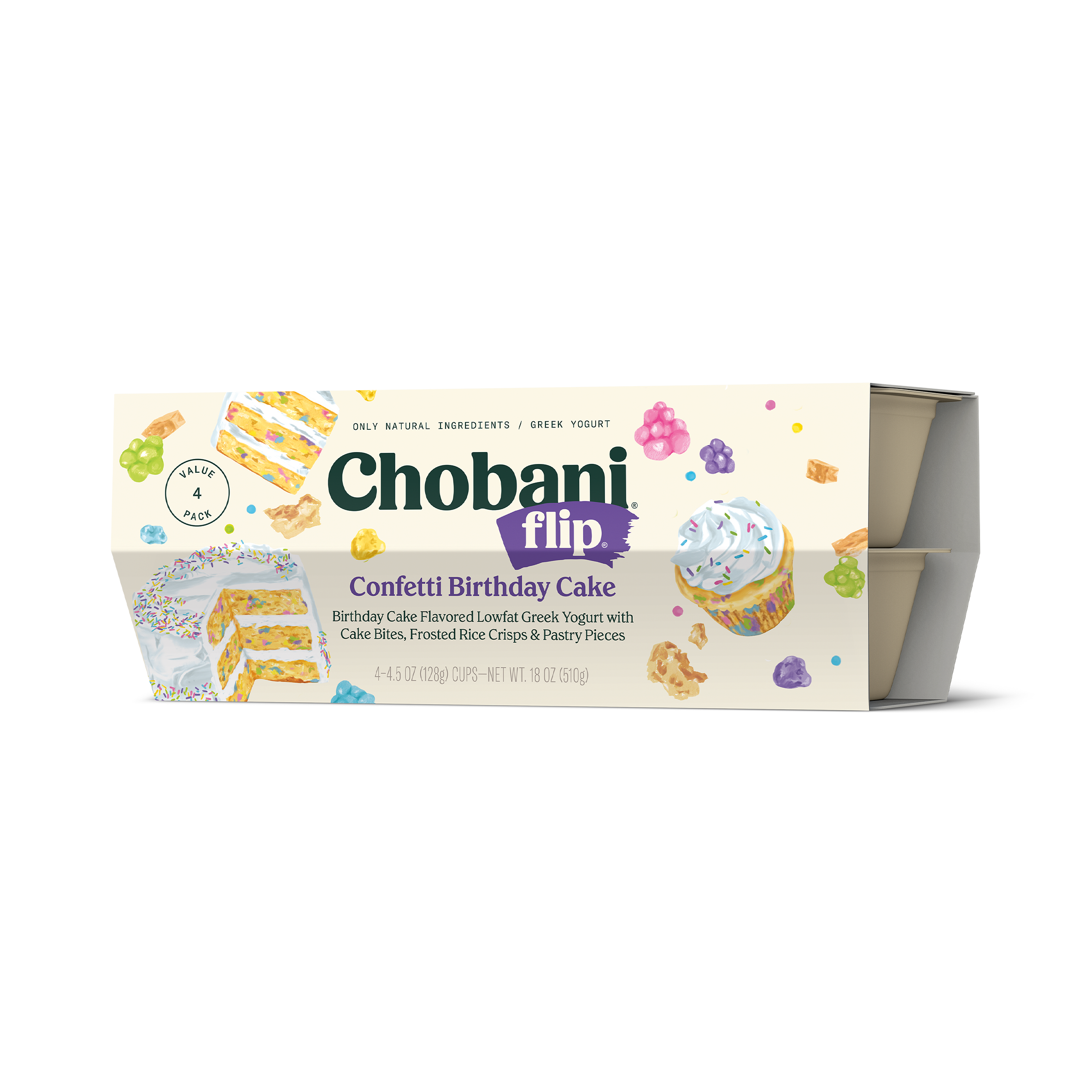 Confetti Birthday Cake - Chobani Flip
