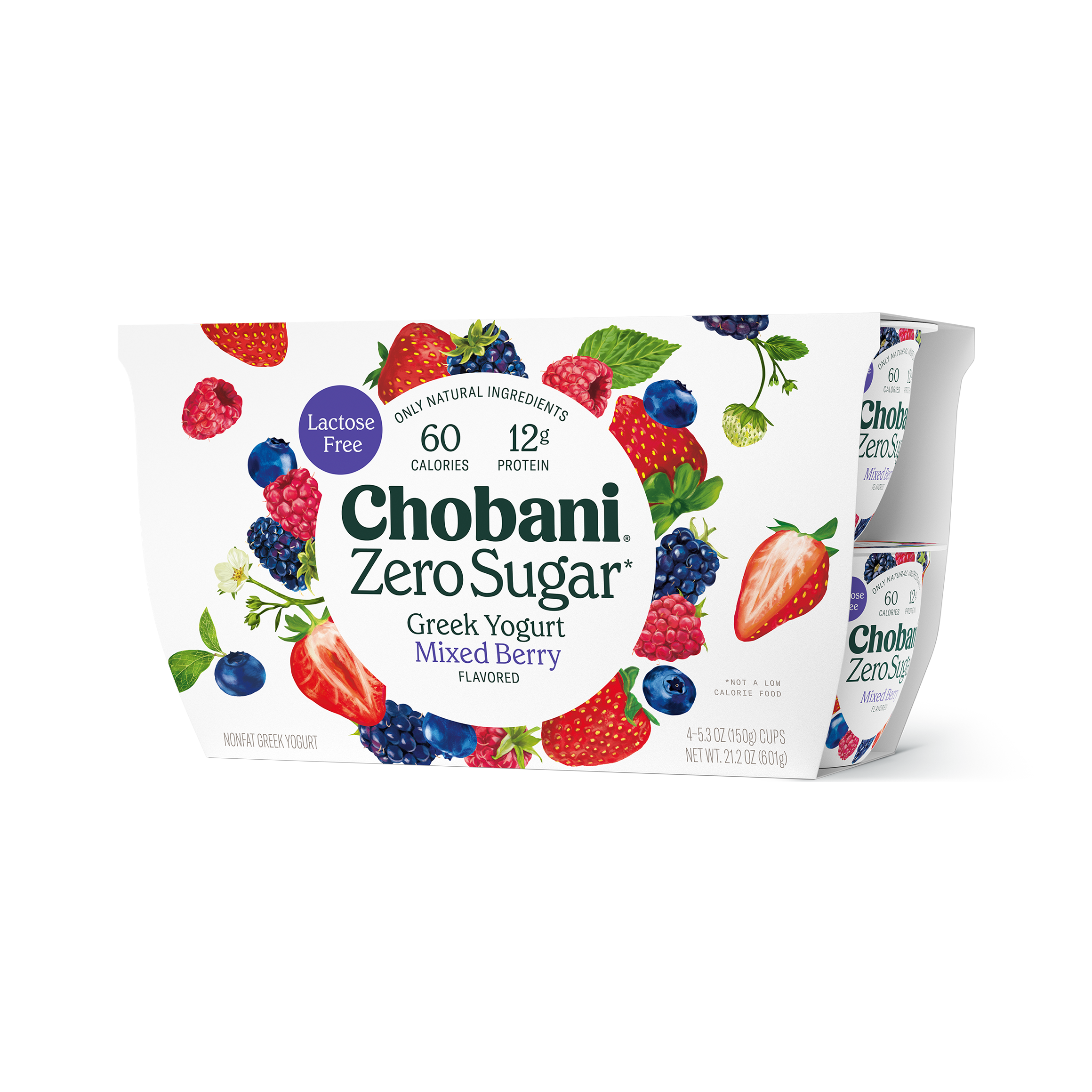 Mixed Berry 4 Pack - Chobani Zero Sugar*