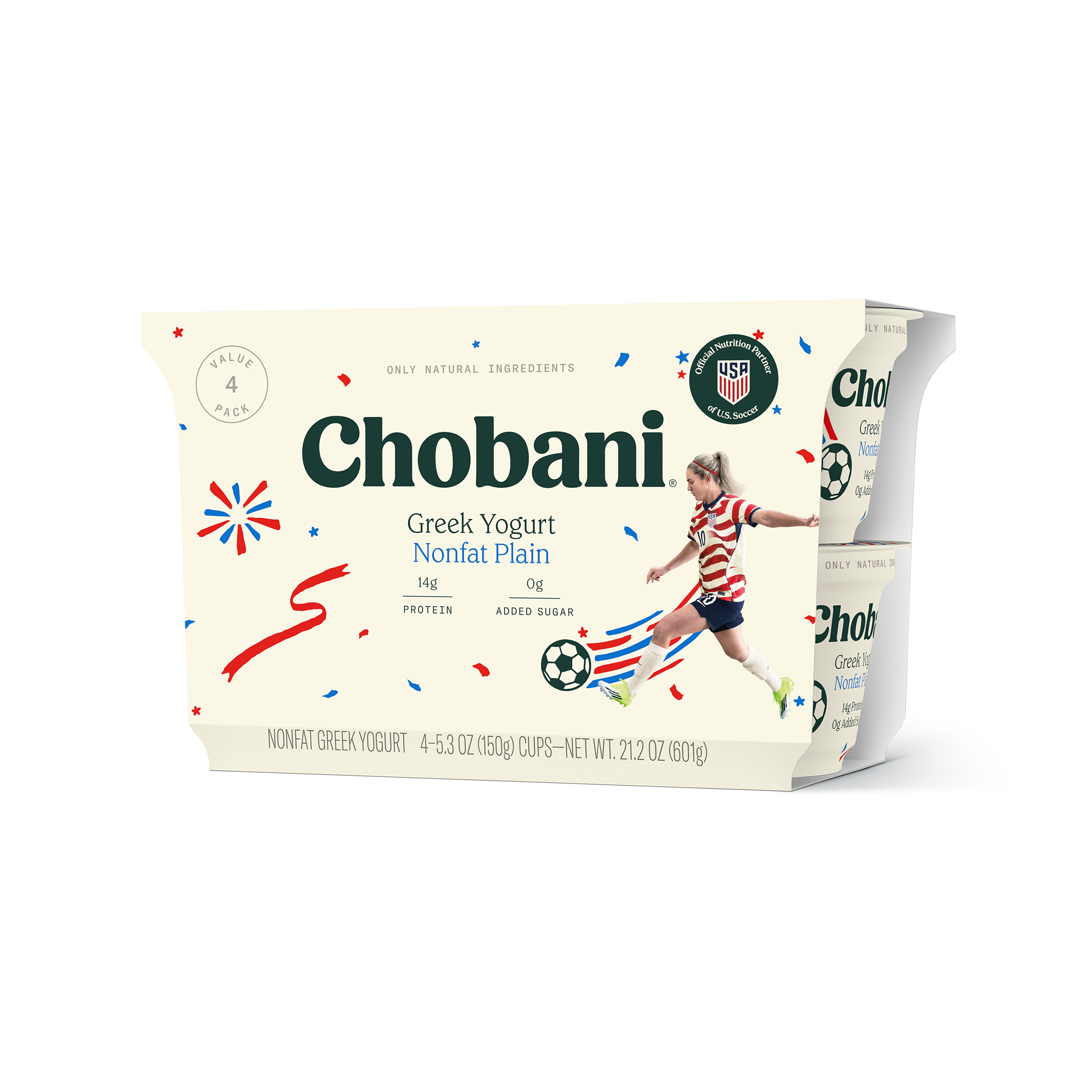 Nonfat 4 Pack - Chobani Greek Yogurt