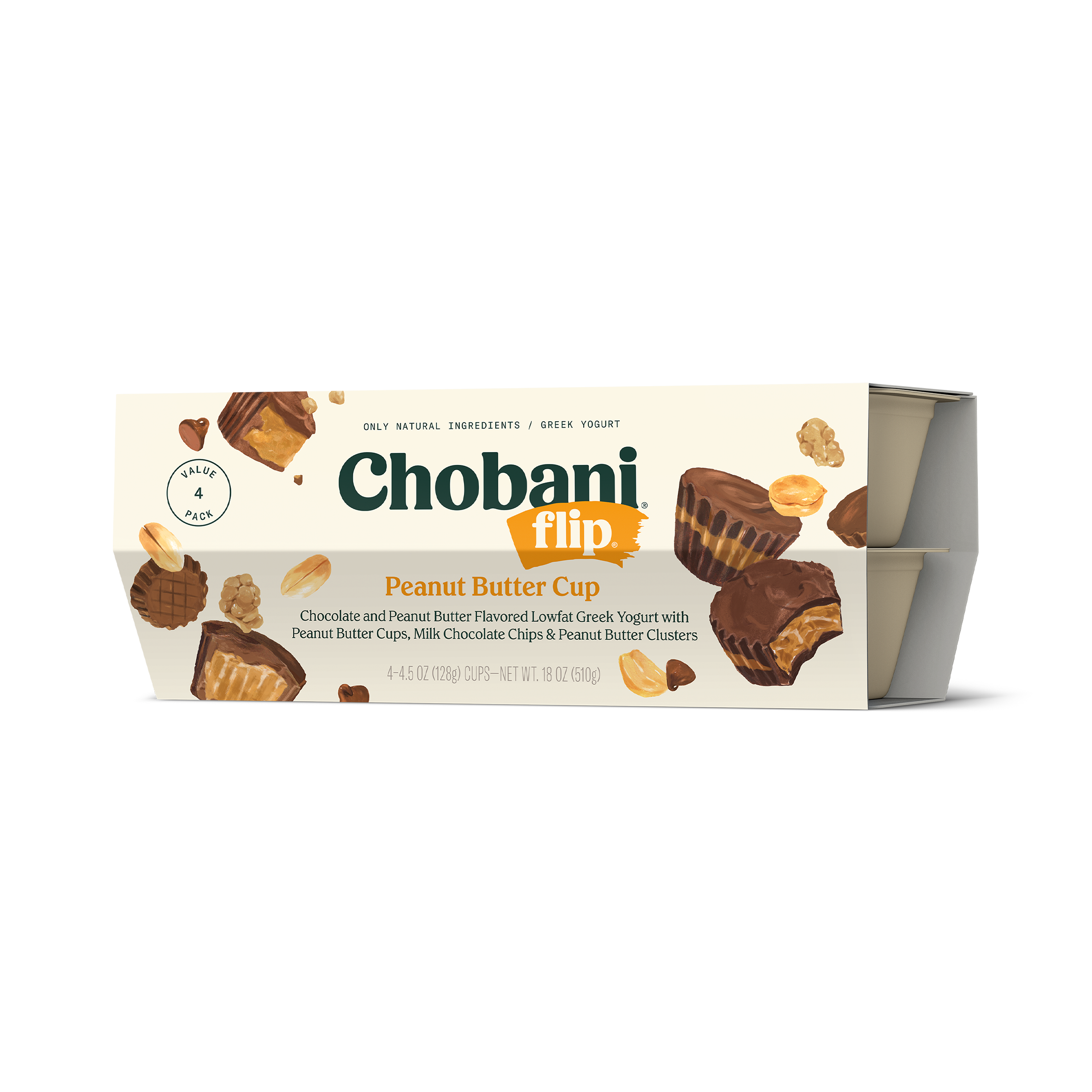 Peanut Butter Cup 4 Pack - Chobani Flip
