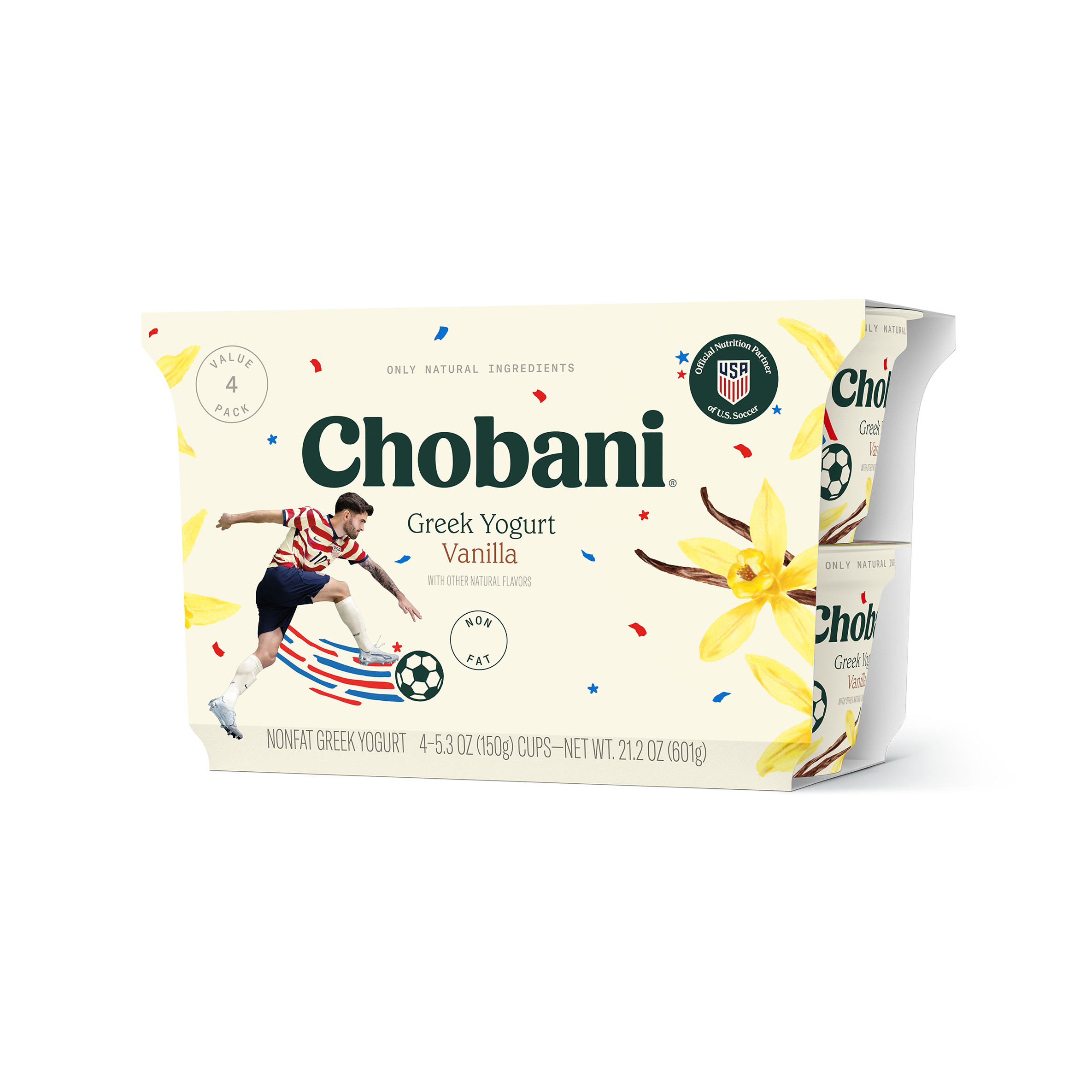 Vanilla 4 Pack - Chobani Greek Yogurt