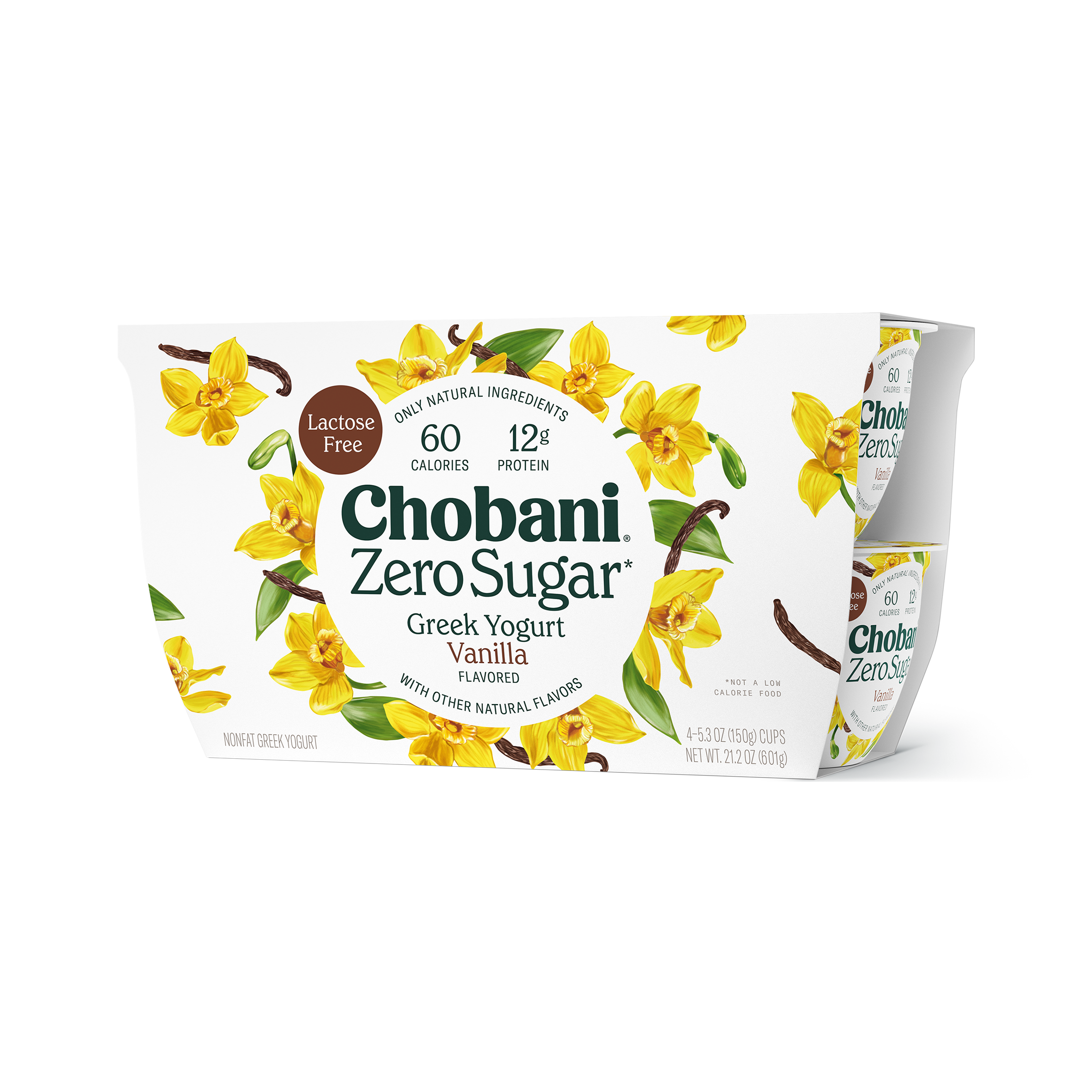 Vanilla 4 Pack- Chobani Zero Sugar*