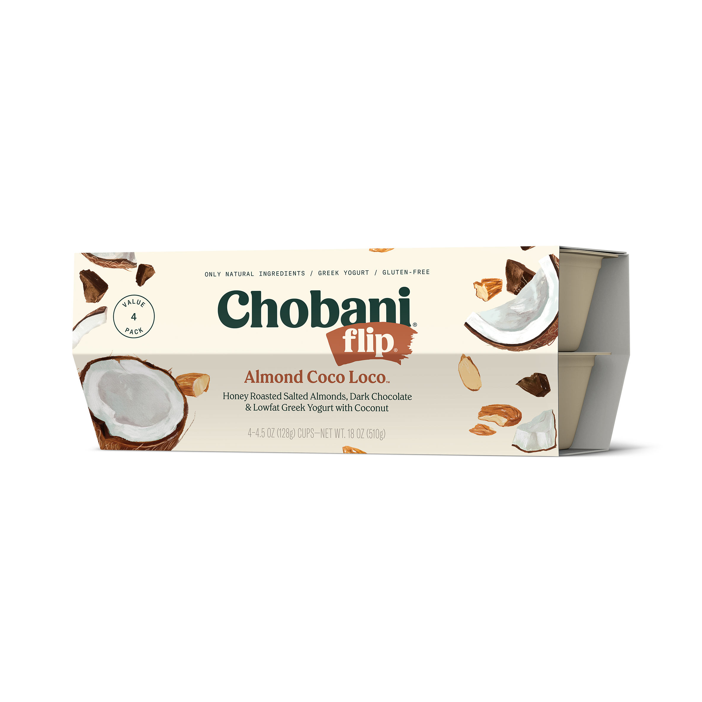 Almond Coco Loco 4 Pack - Chobani Flip