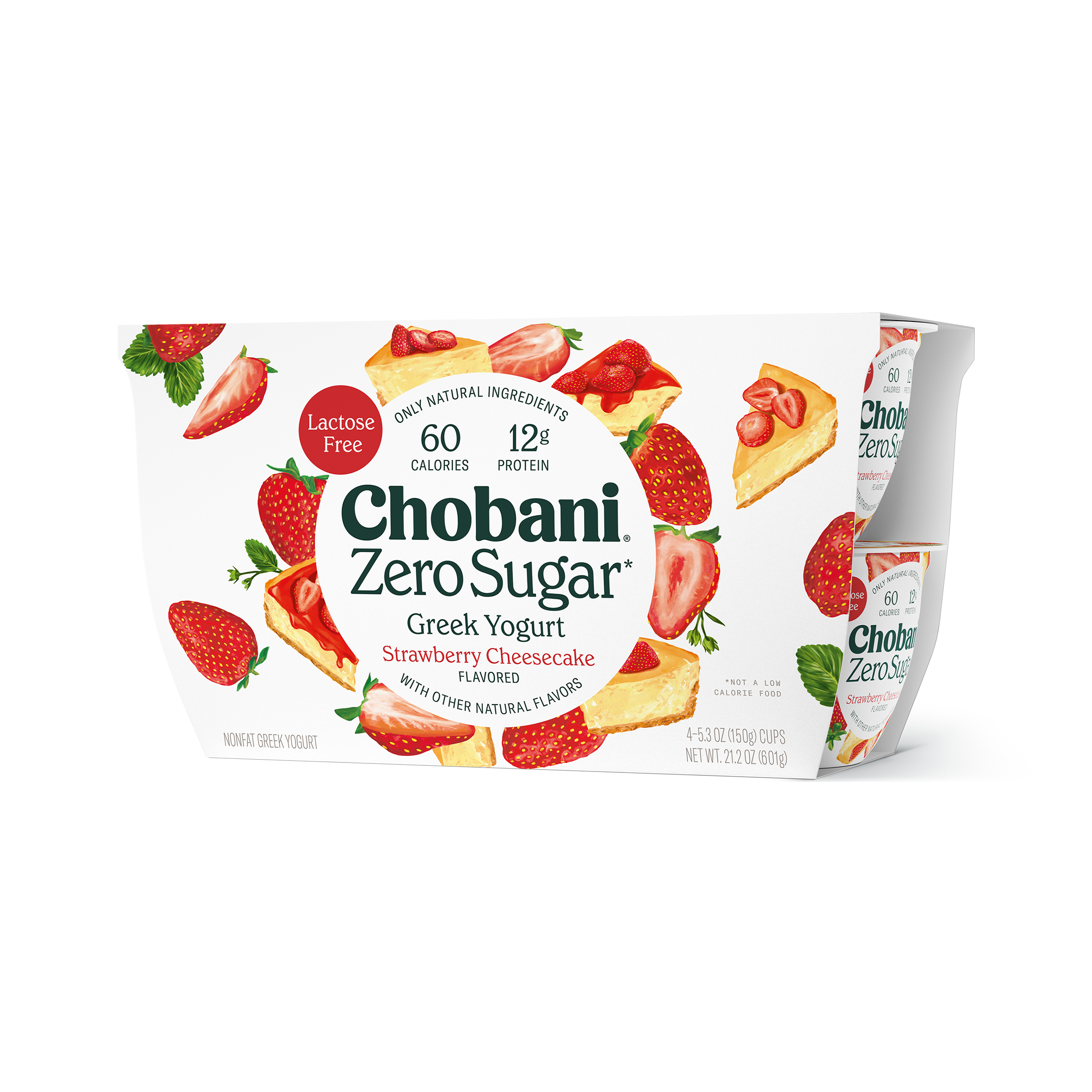 Strawberry Cheesecake 4 Pack - Chobani Zero Sugar*