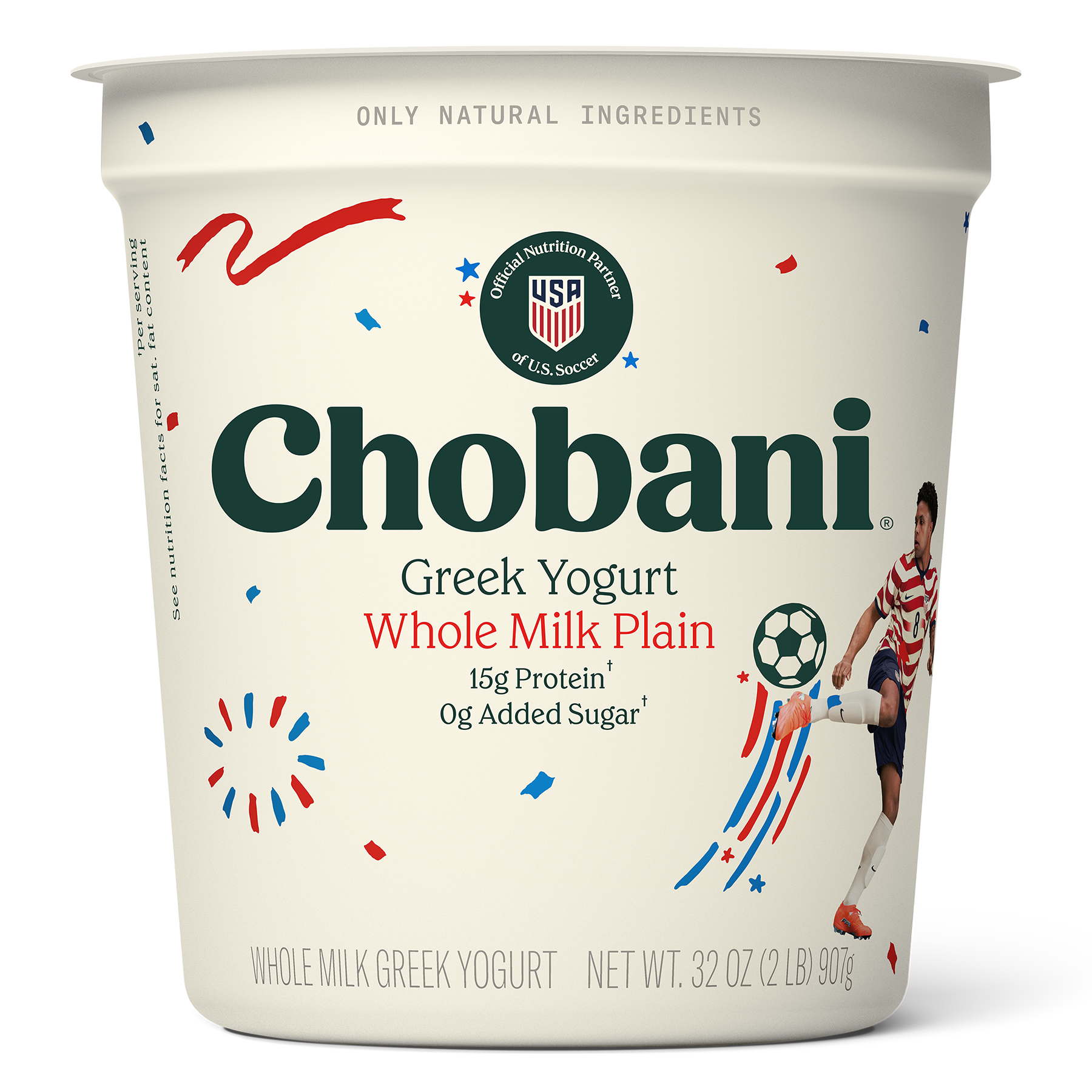 Whole Milk 32 Oz - Chobani Greek Yogurt
