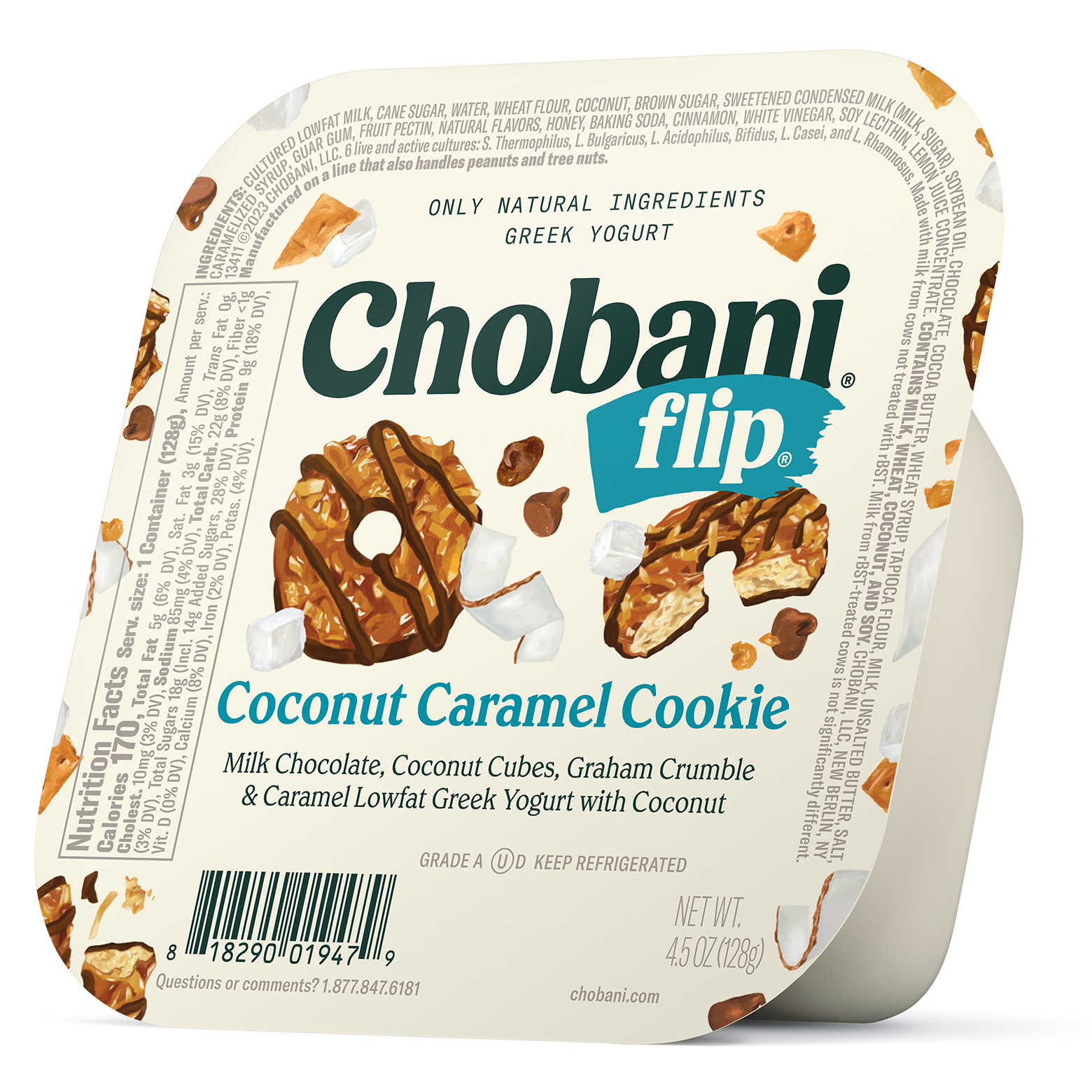 Coconut Caramel Cookie - Chobani Flip