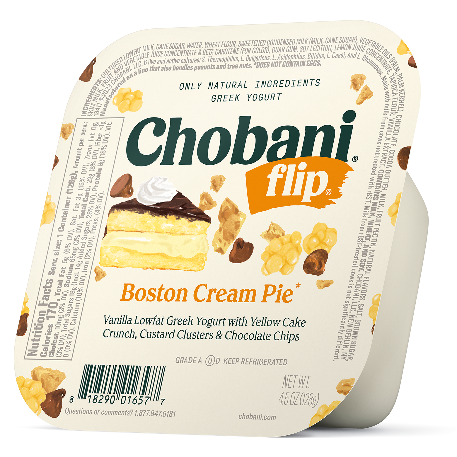 Boston Cream Pie - Chobani Flip