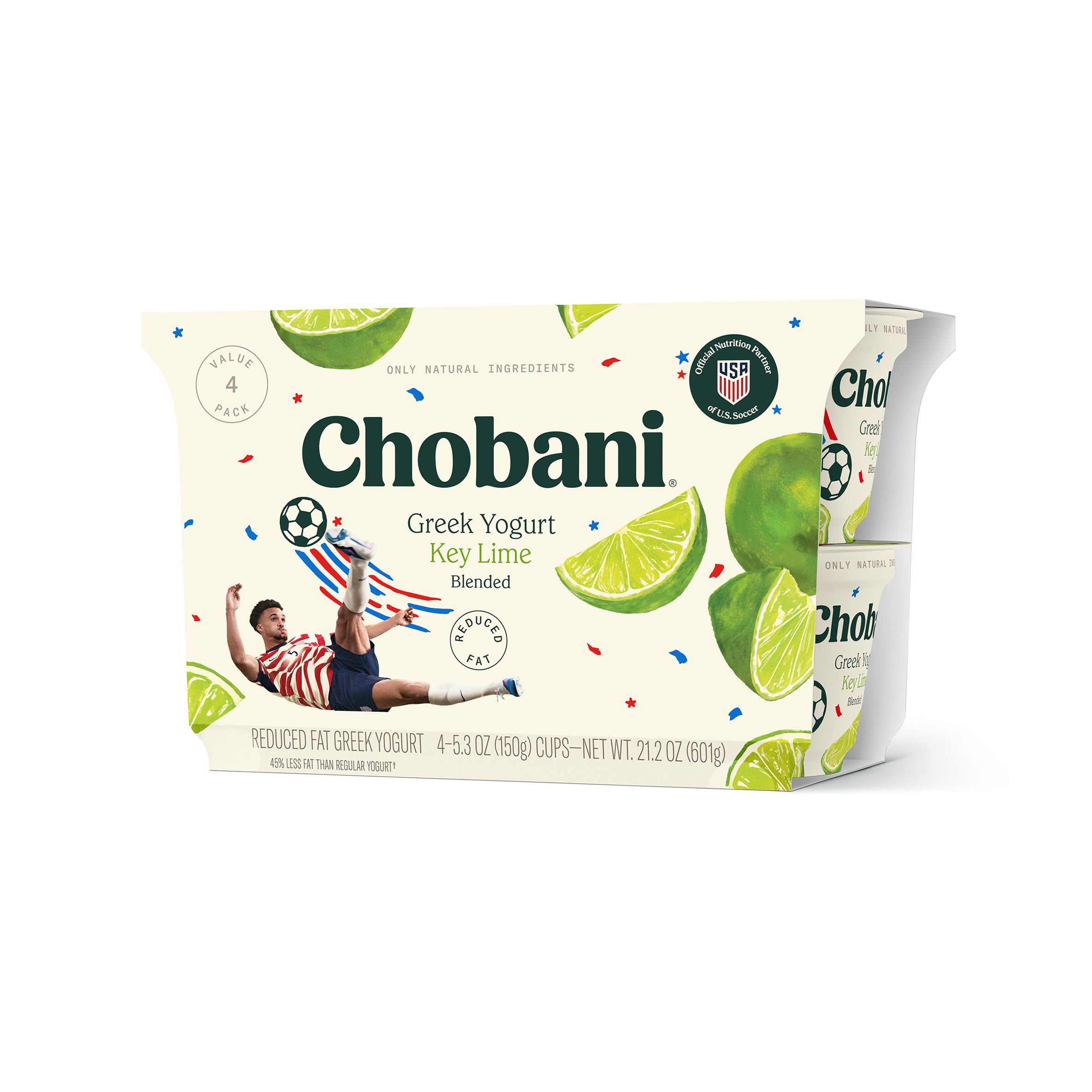 Key Lime 4 Pack - Chobani Greek Yogurt