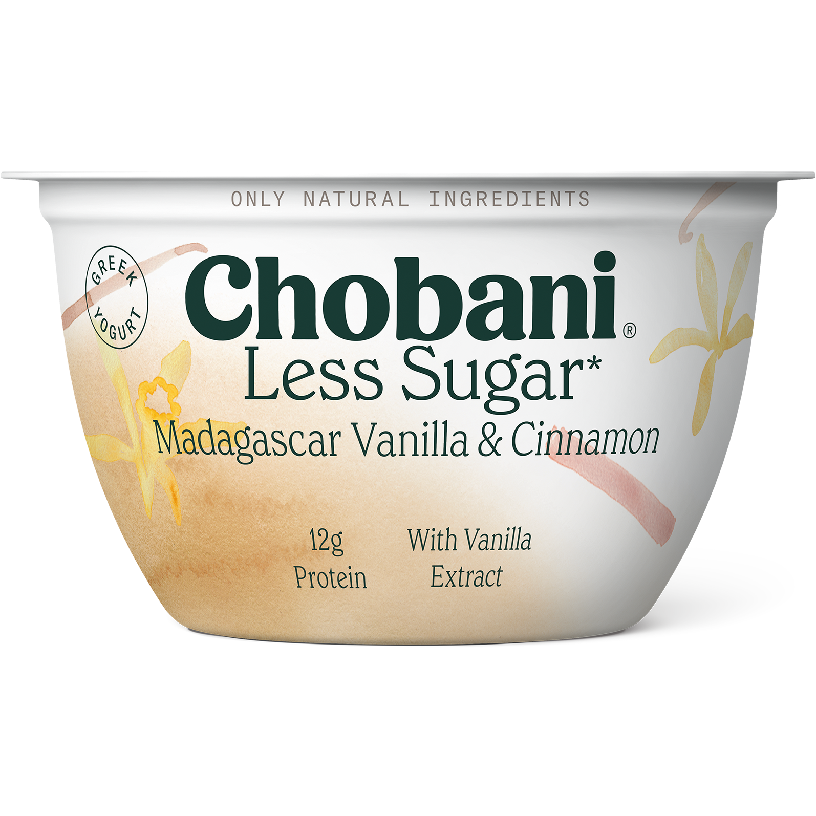 Madagascar Vanilla And Cinnamon - Chobani Less Sugar*