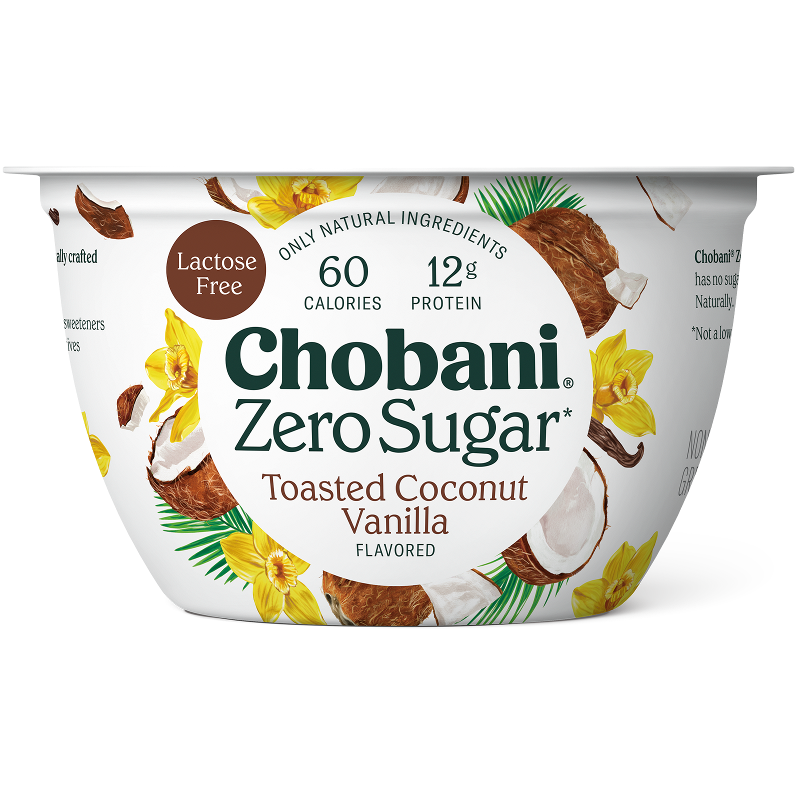 Toasted Coconut Vanilla - Chobani Zero Sugar*