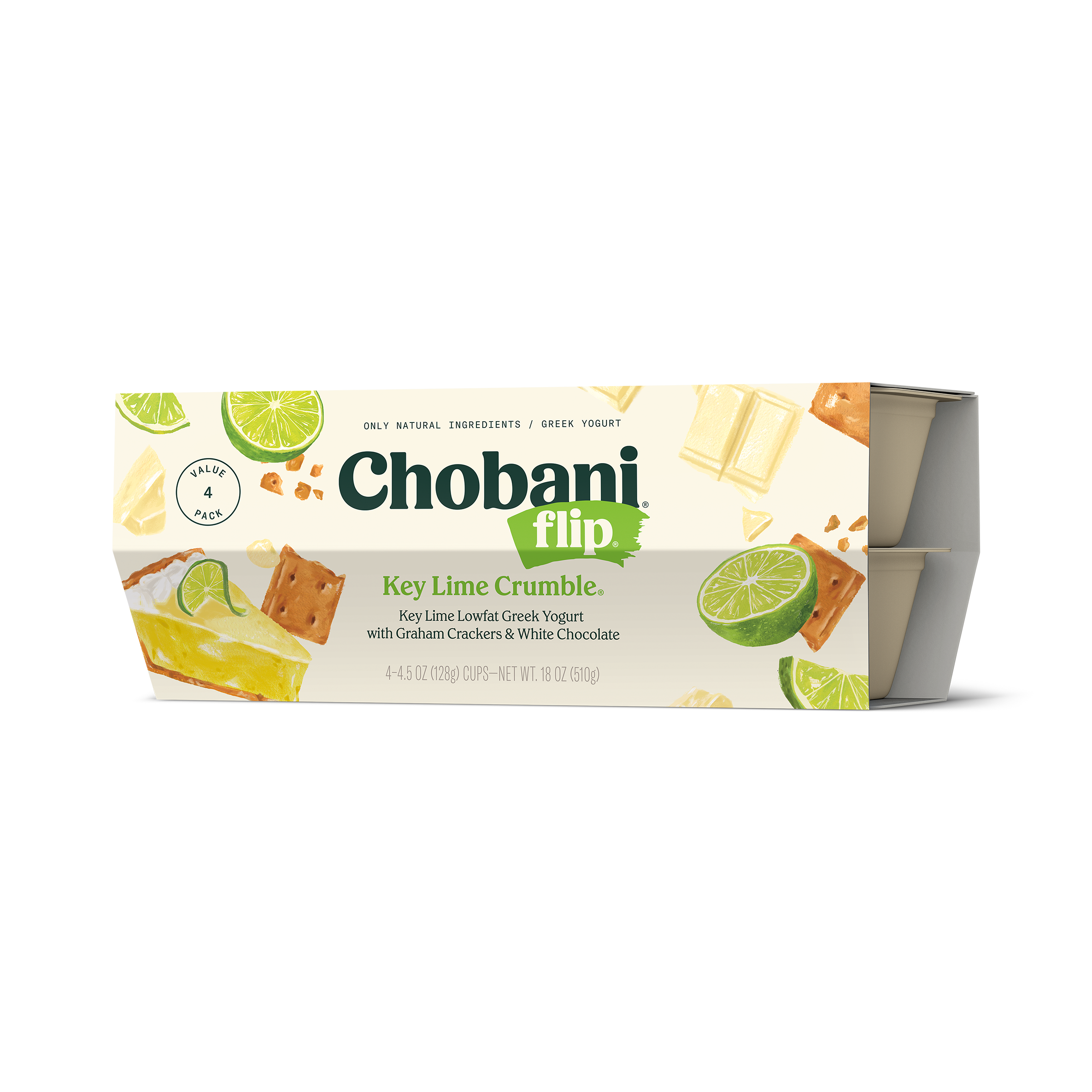 Key Lime Crumble 4 Pack - Chobani Flip