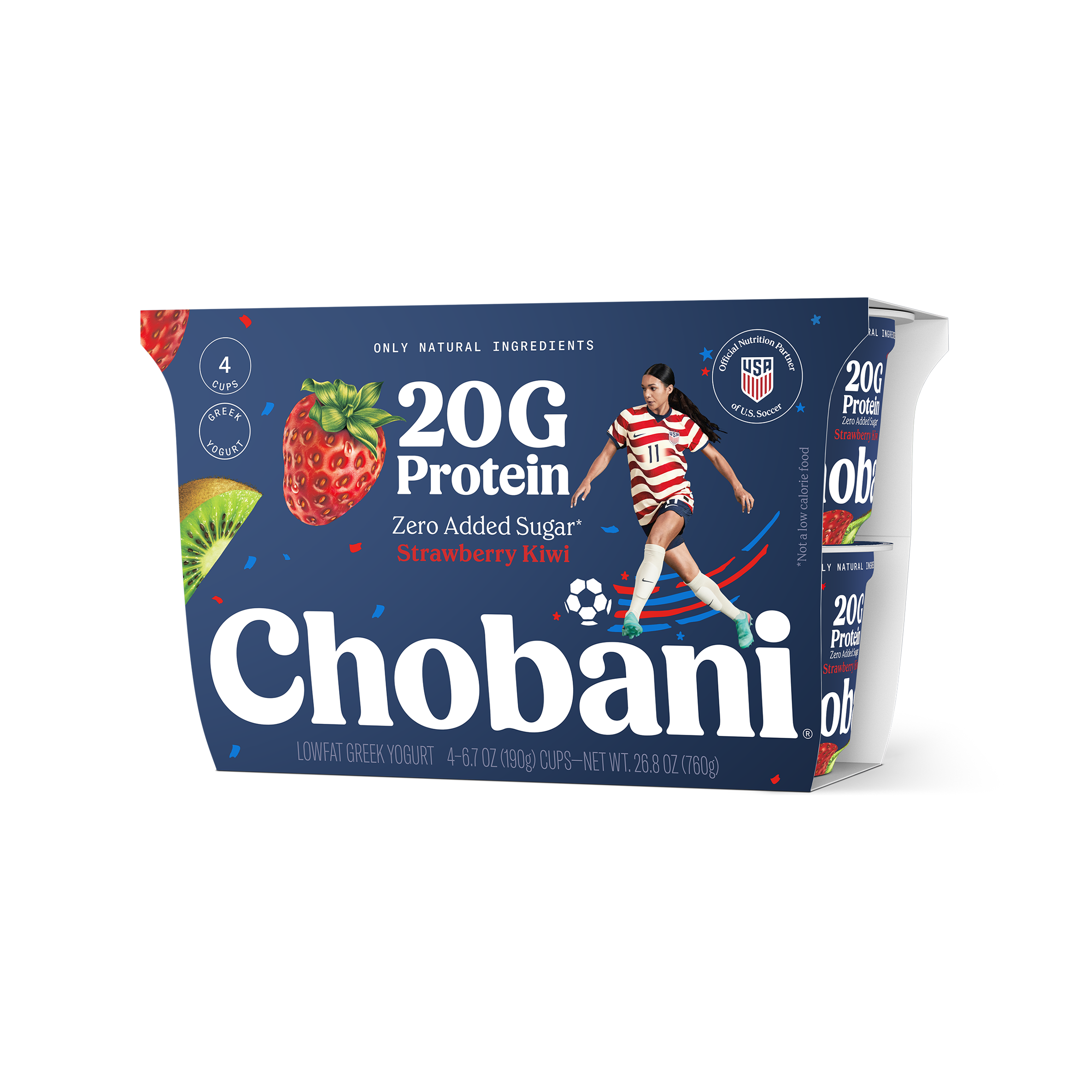 Strawberry Kiwi - Chobani 20G High Protein Greek Yogurt