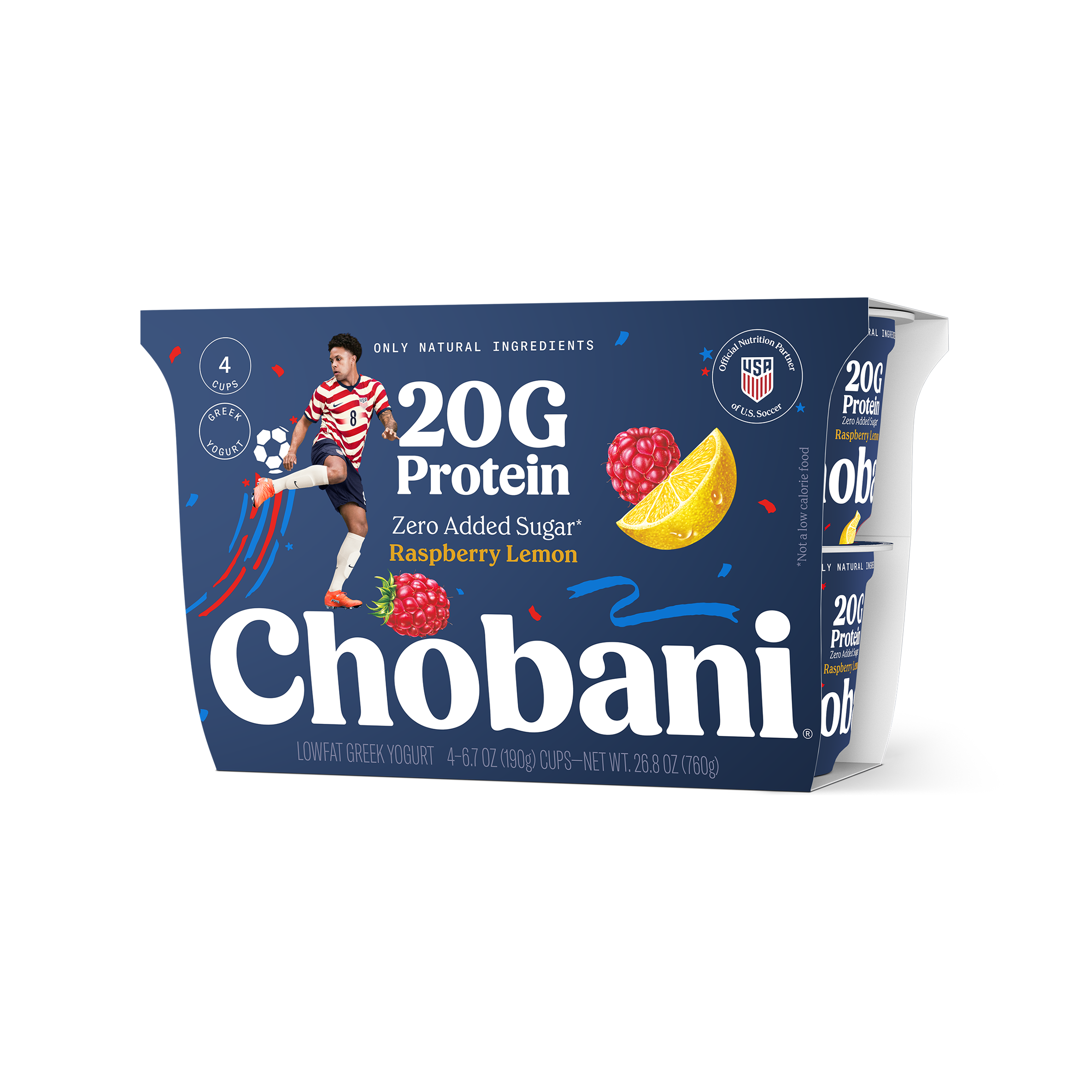 Raspberry Lemon - Chobani 20G High Protein Greek Yogurt