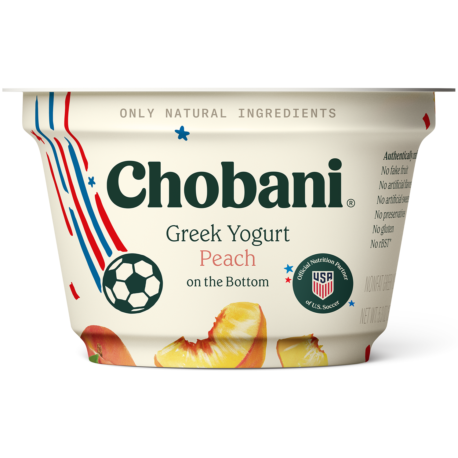 Peach - Chobani Greek Yogurt